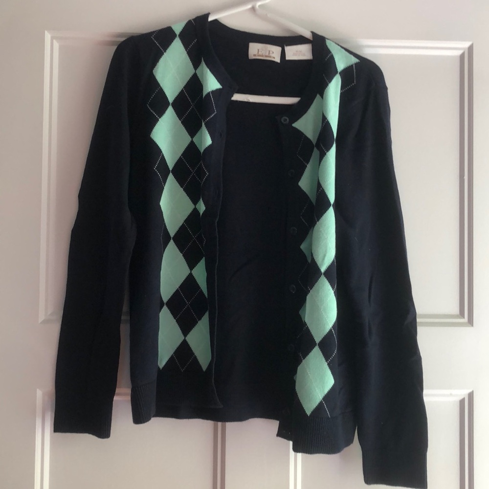 Argyle Cardi